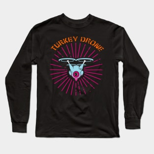 drone retro Long Sleeve T-Shirt